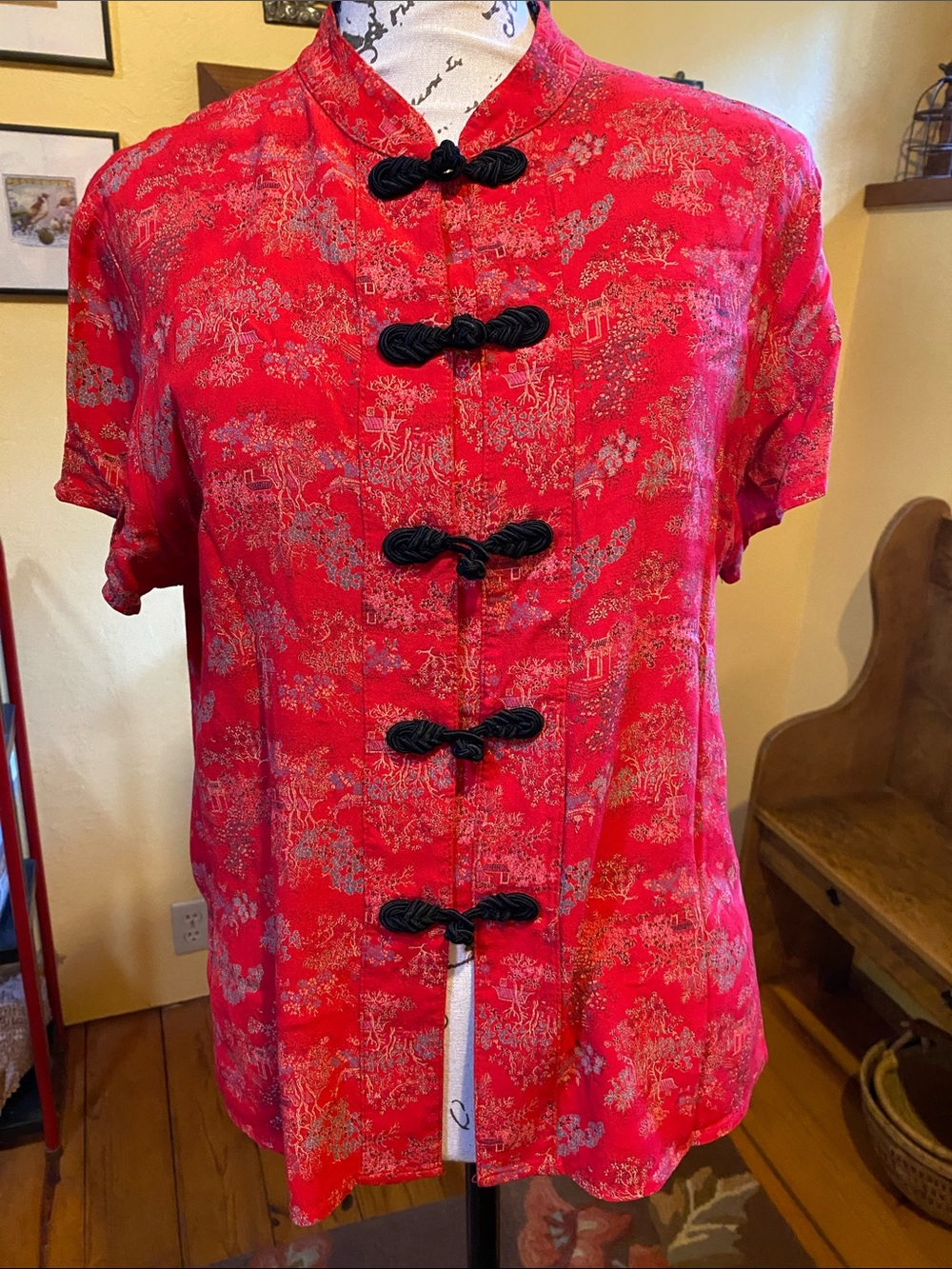 Clio Asian Style Rayon Blouse